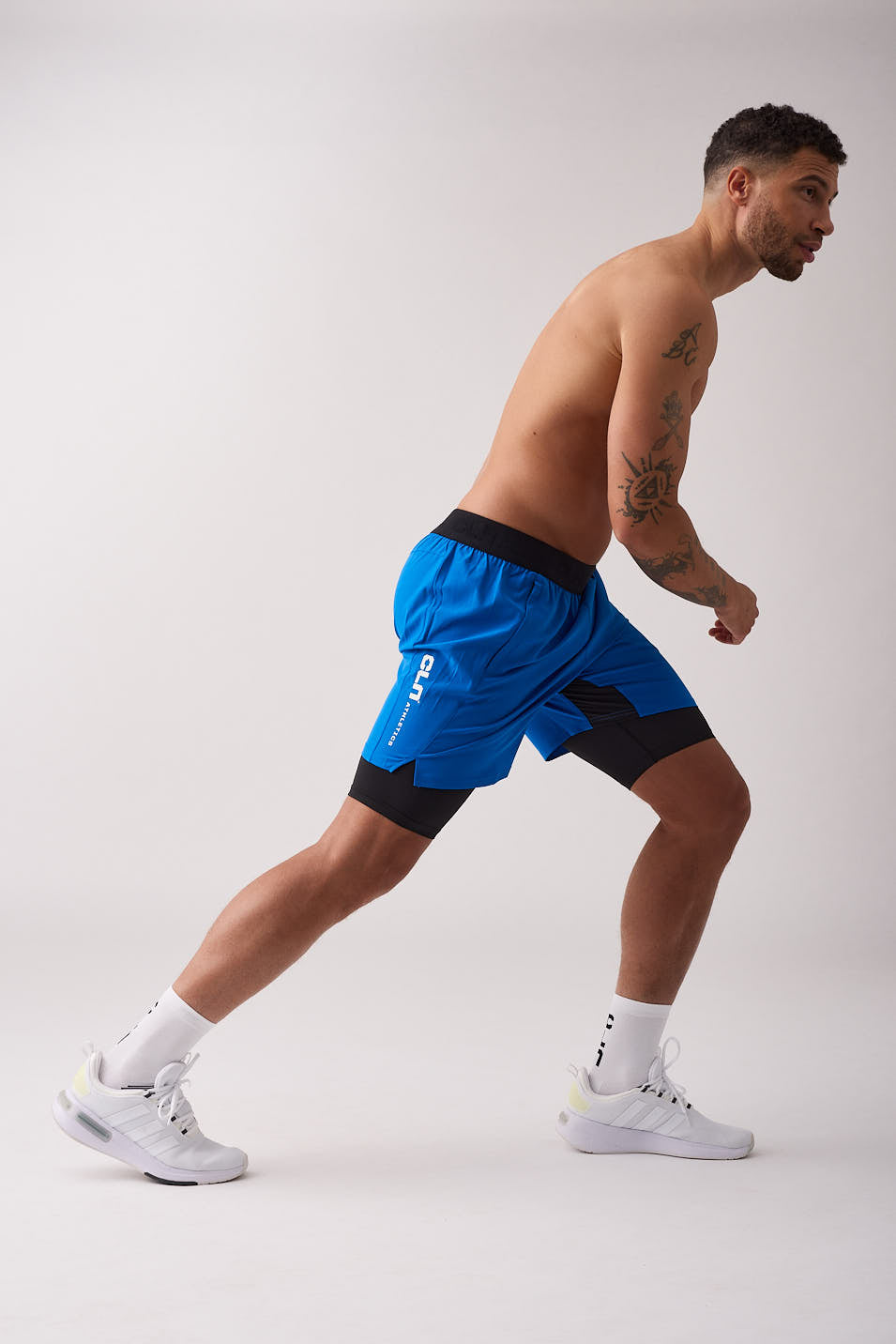 Rope 2 in 1 shorts Blue