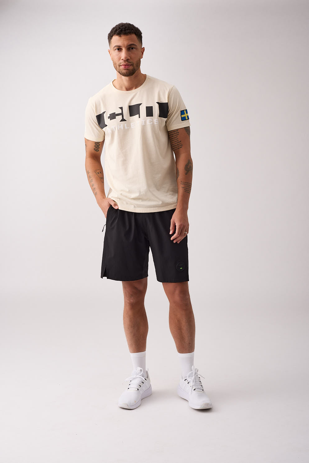 Rope 2 in 1 shorts Black