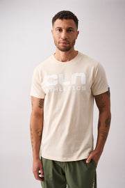 Promo t-shirt Cream white