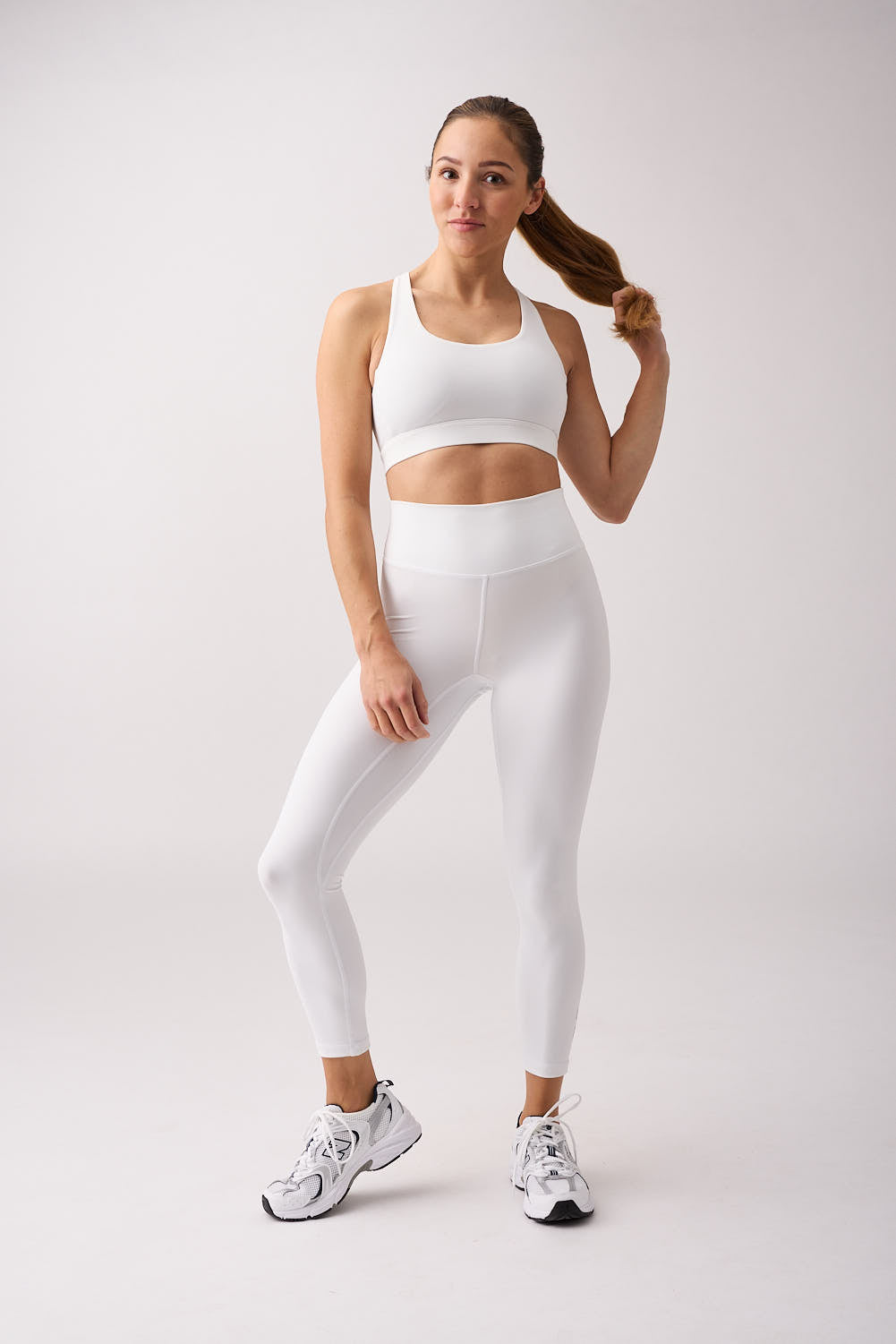 Fuse V-shape 7/8 tights White