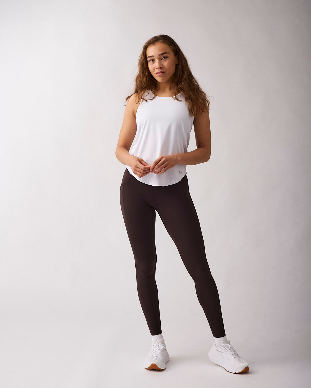 Fuse pocket tights Coffee