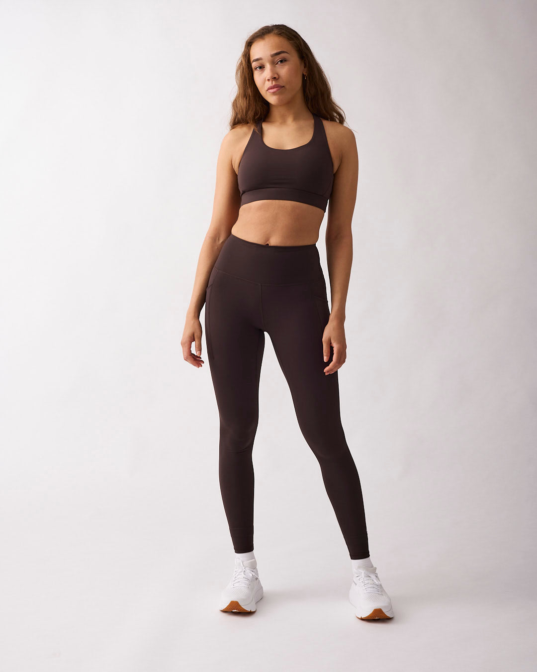 Fuse pocket tights Coffee