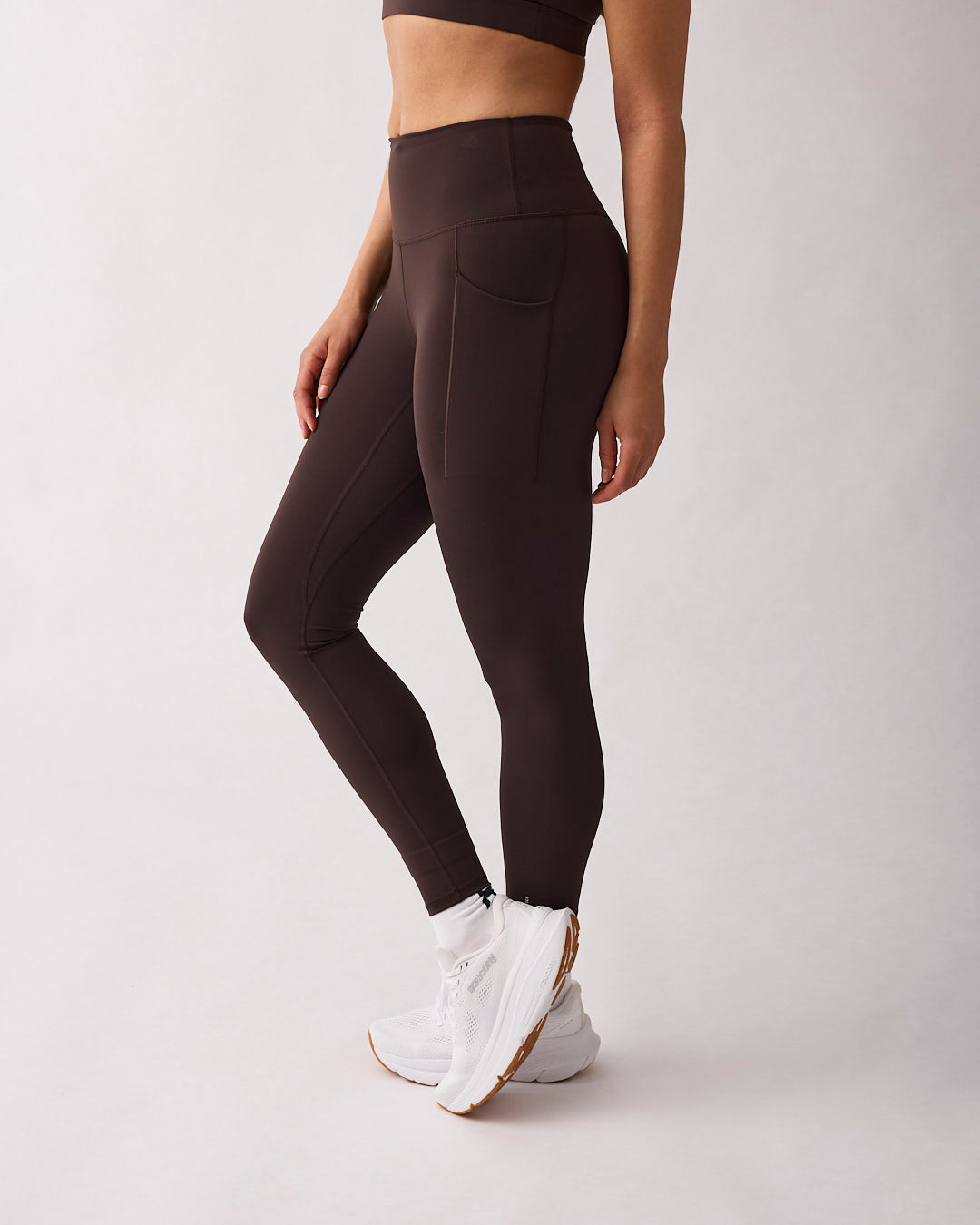 Fuse pocket tights Tall Coffee
