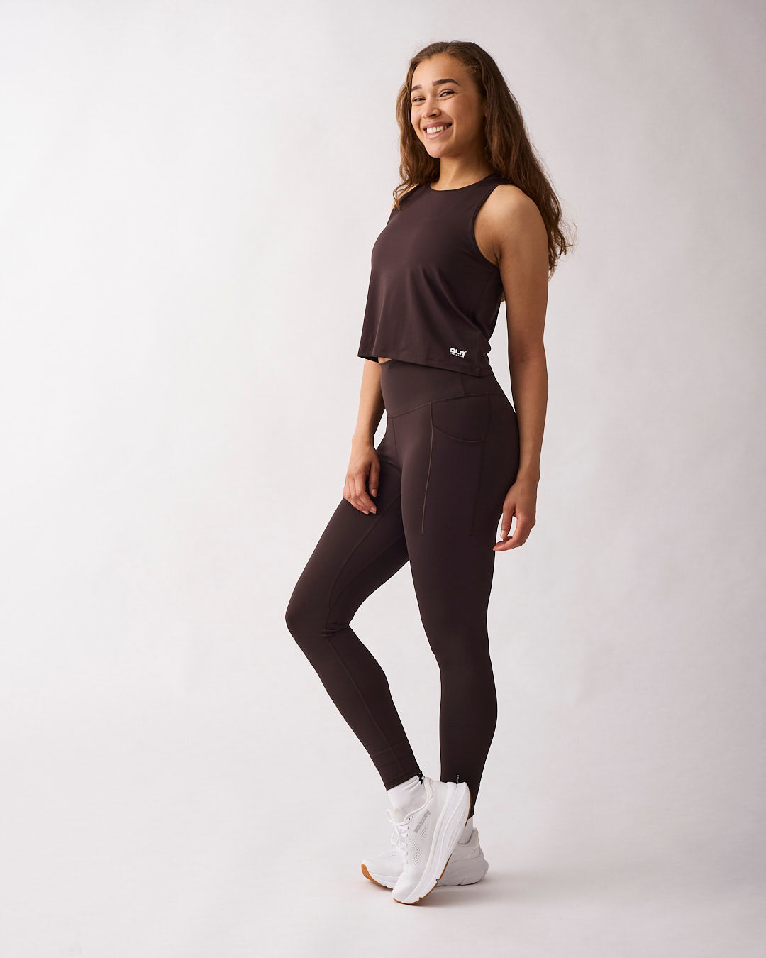Fuse pocket tights Coffee