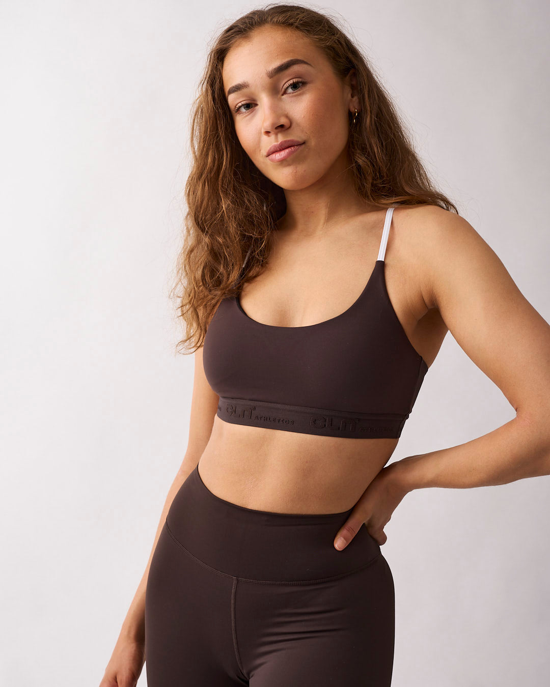 Fuse strappy bra Coffee