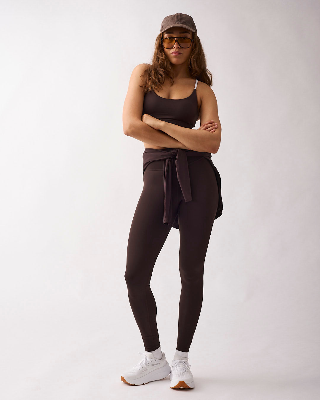 Fuse strappy bra Coffee