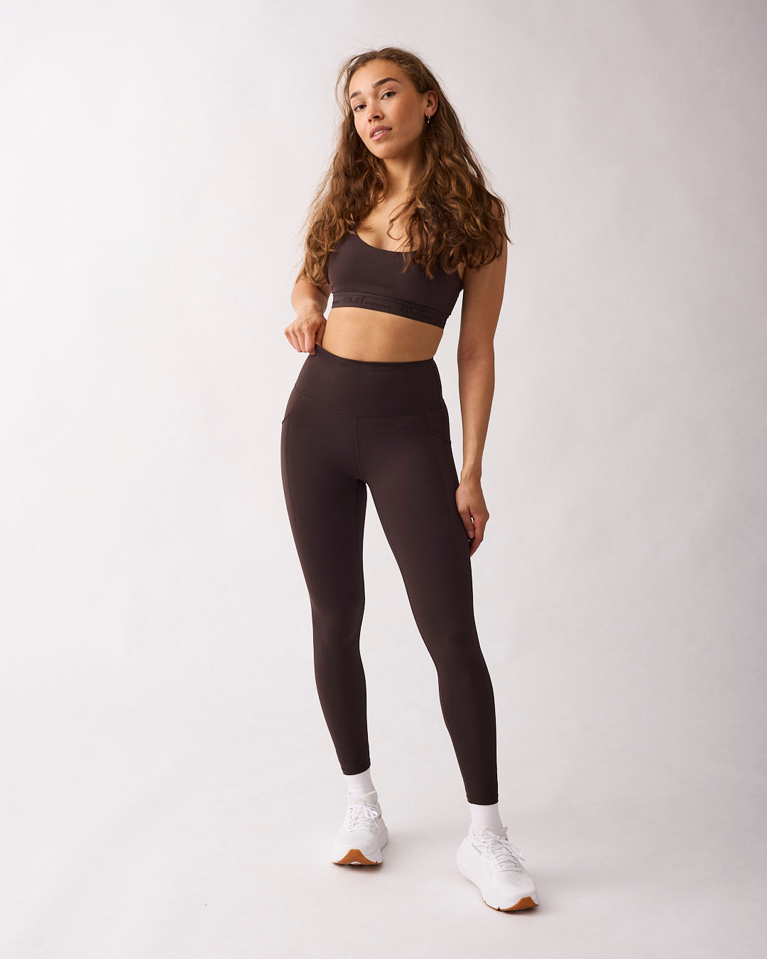 Fuse pocket tights Coffee