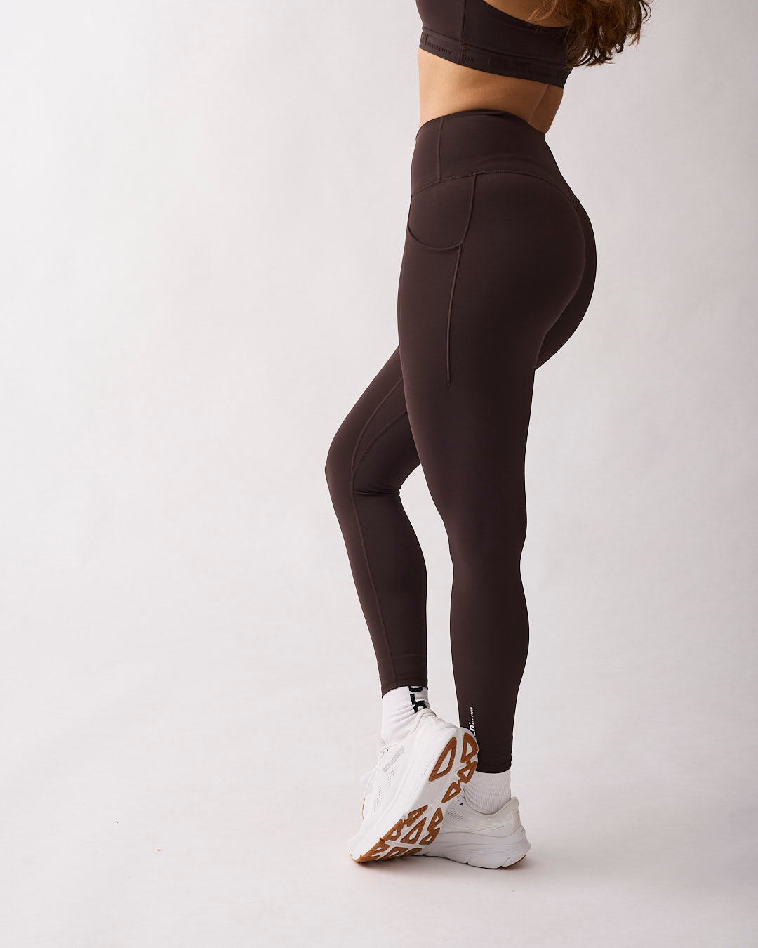 Fuse pocket tights Coffee