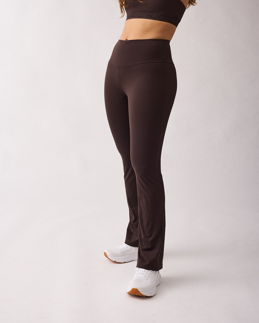 Fuse flared tights Short Coffee