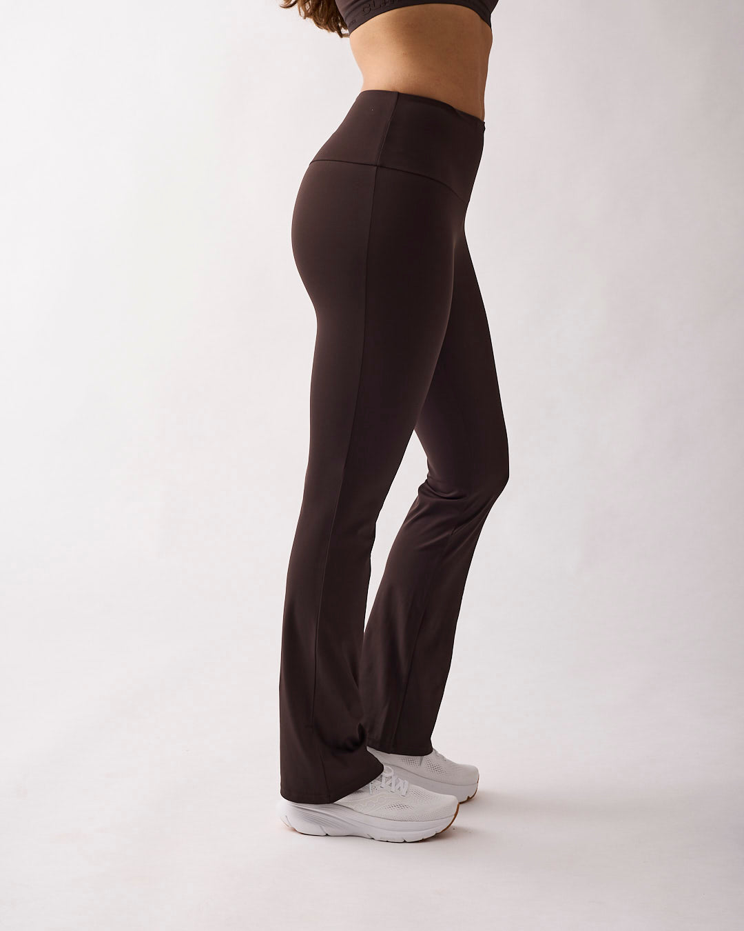 Fuse flared tights Coffee