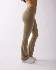 Fuse flared tights Dark khaki