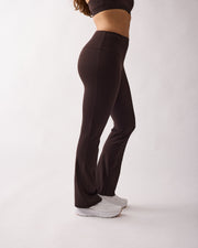 Fuse flared tights Short Coffee