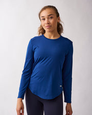 Lucy longsleeve top Estate blue
