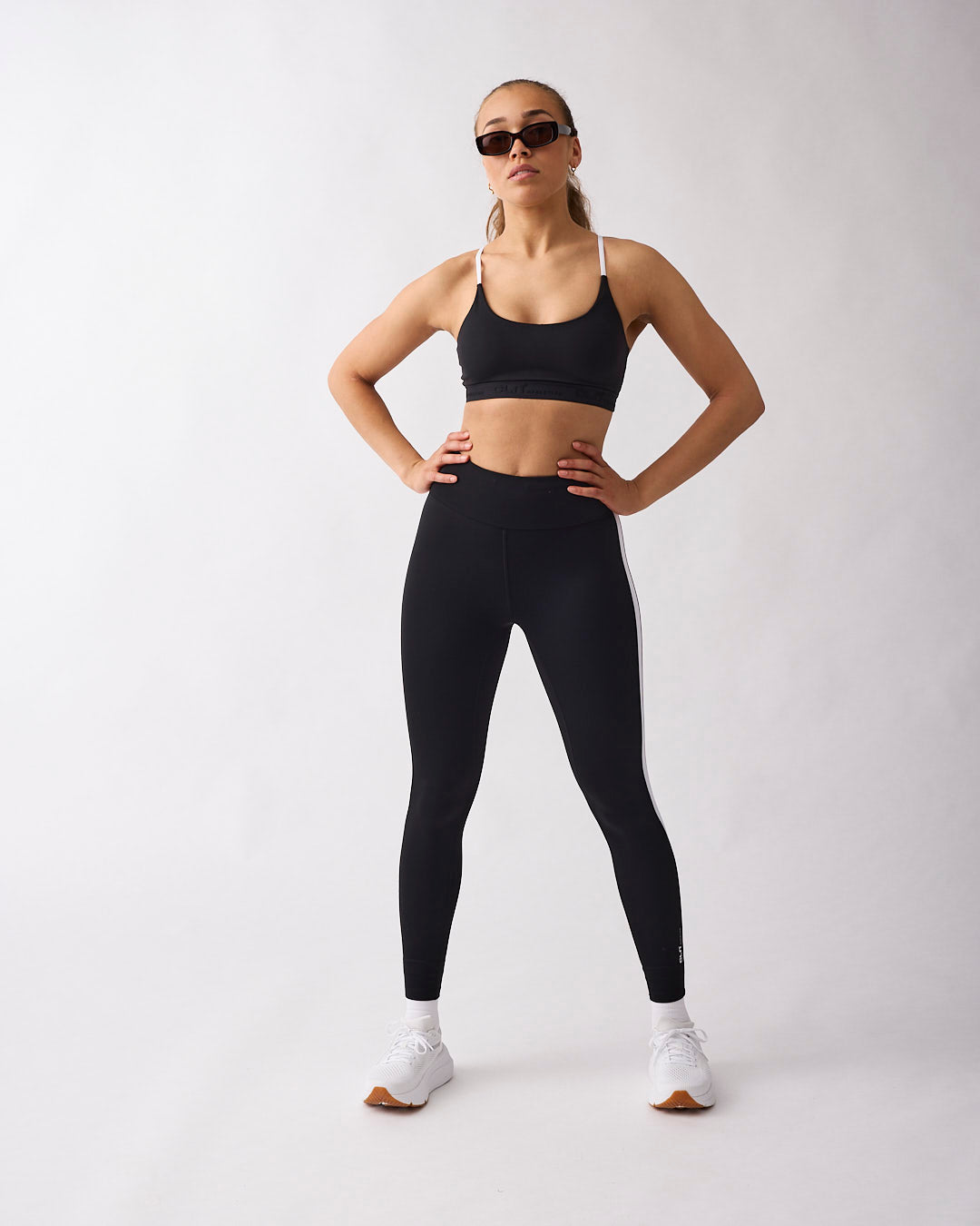 Fuse strappy bra Black