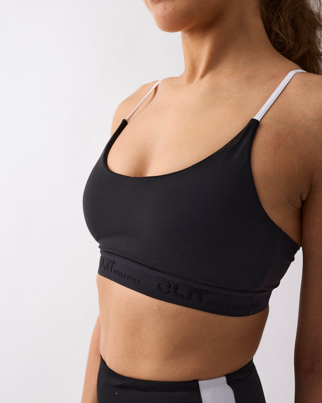 Fuse strappy bra Black