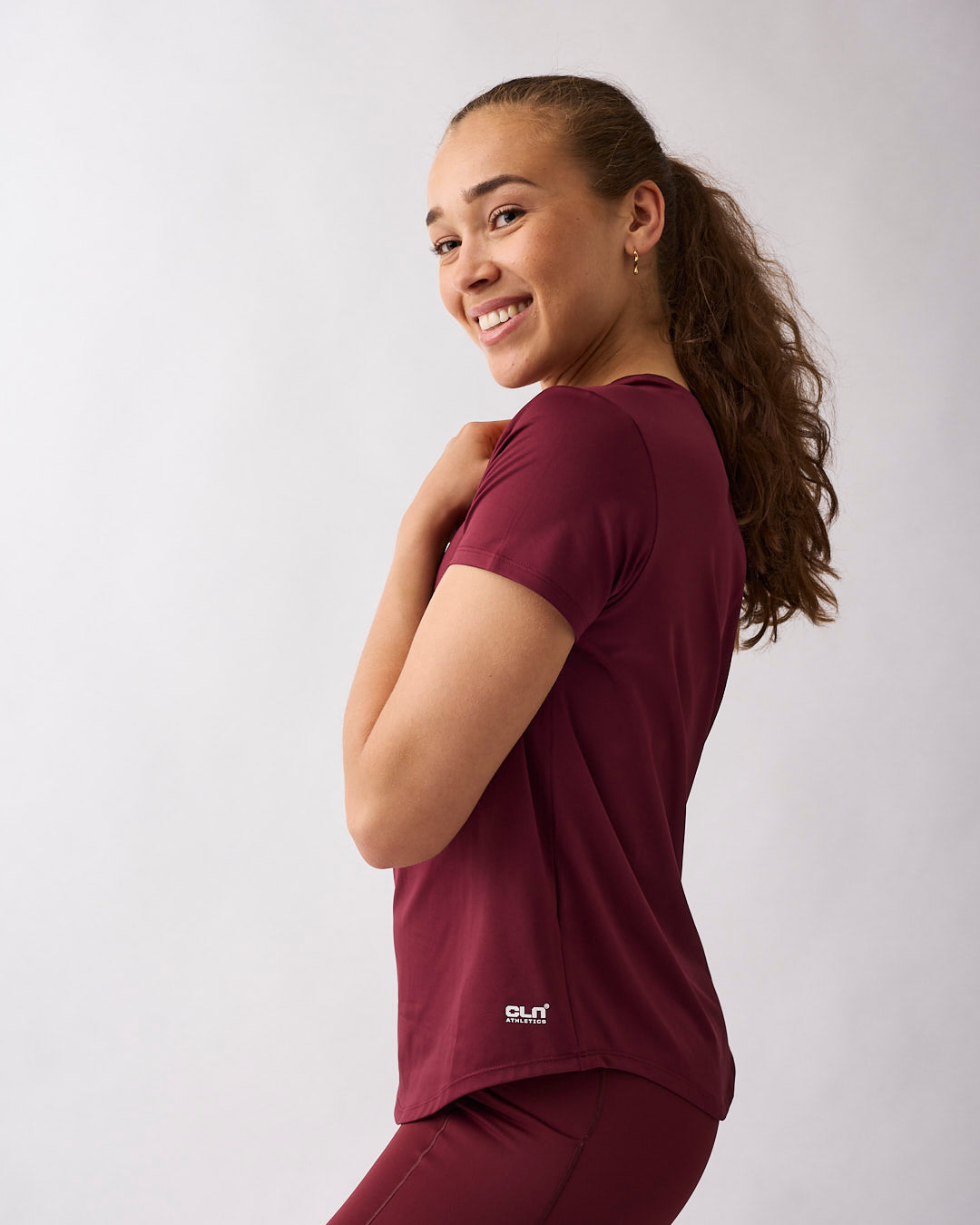 Lucy t-shirt Dark red