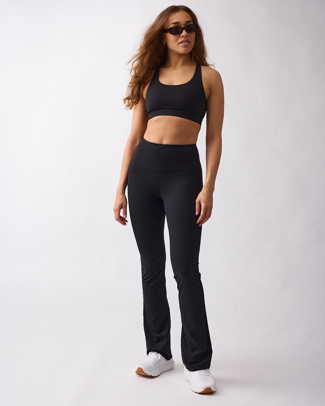 Fuse Flared Tights Tall Black