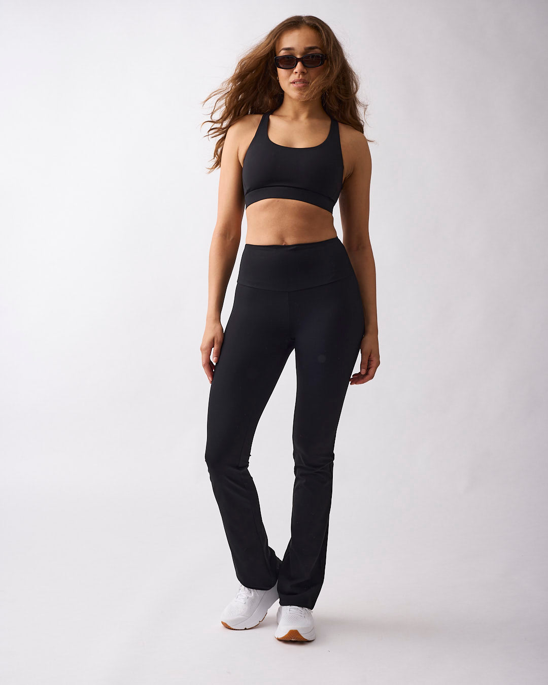 Fuse Flared Tights Tall Black