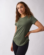Lucy t-shirt Moss green