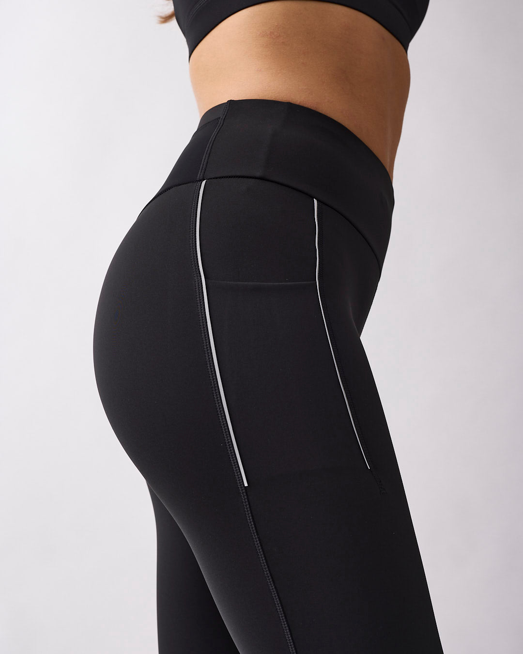 Warm Reflective Tights Women's Black