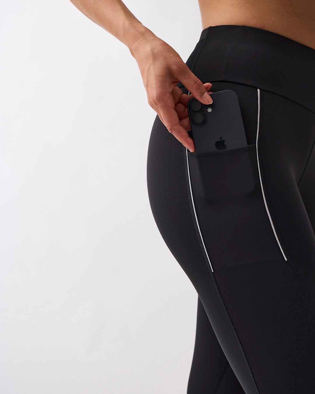 Warm Reflective Tights Women's Black