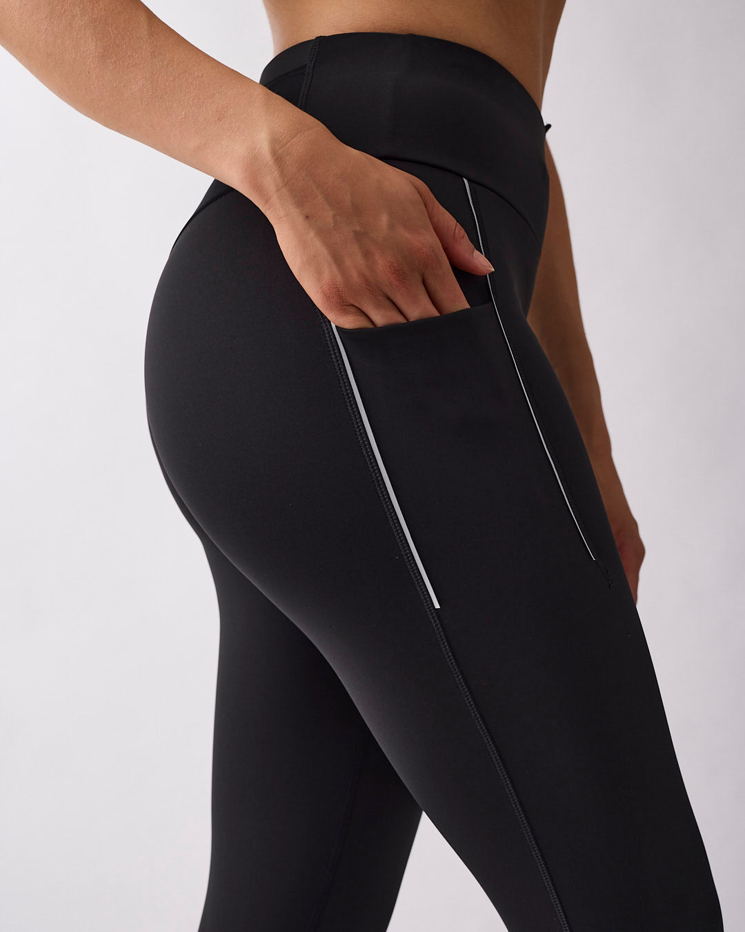 Warm Reflective Tights Women's Black