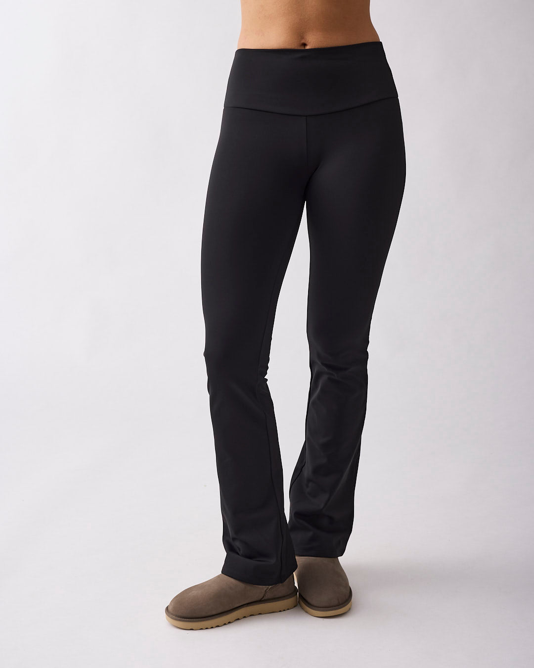 Warm Flared Tights Tall Black