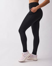 Warm Pocket Tights Tall Black