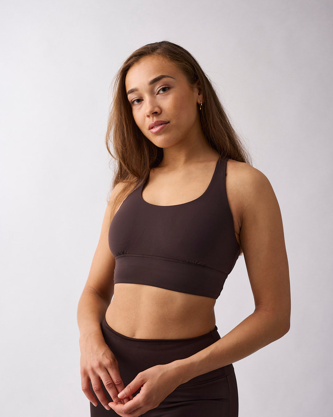 Pep sport bra Coffee