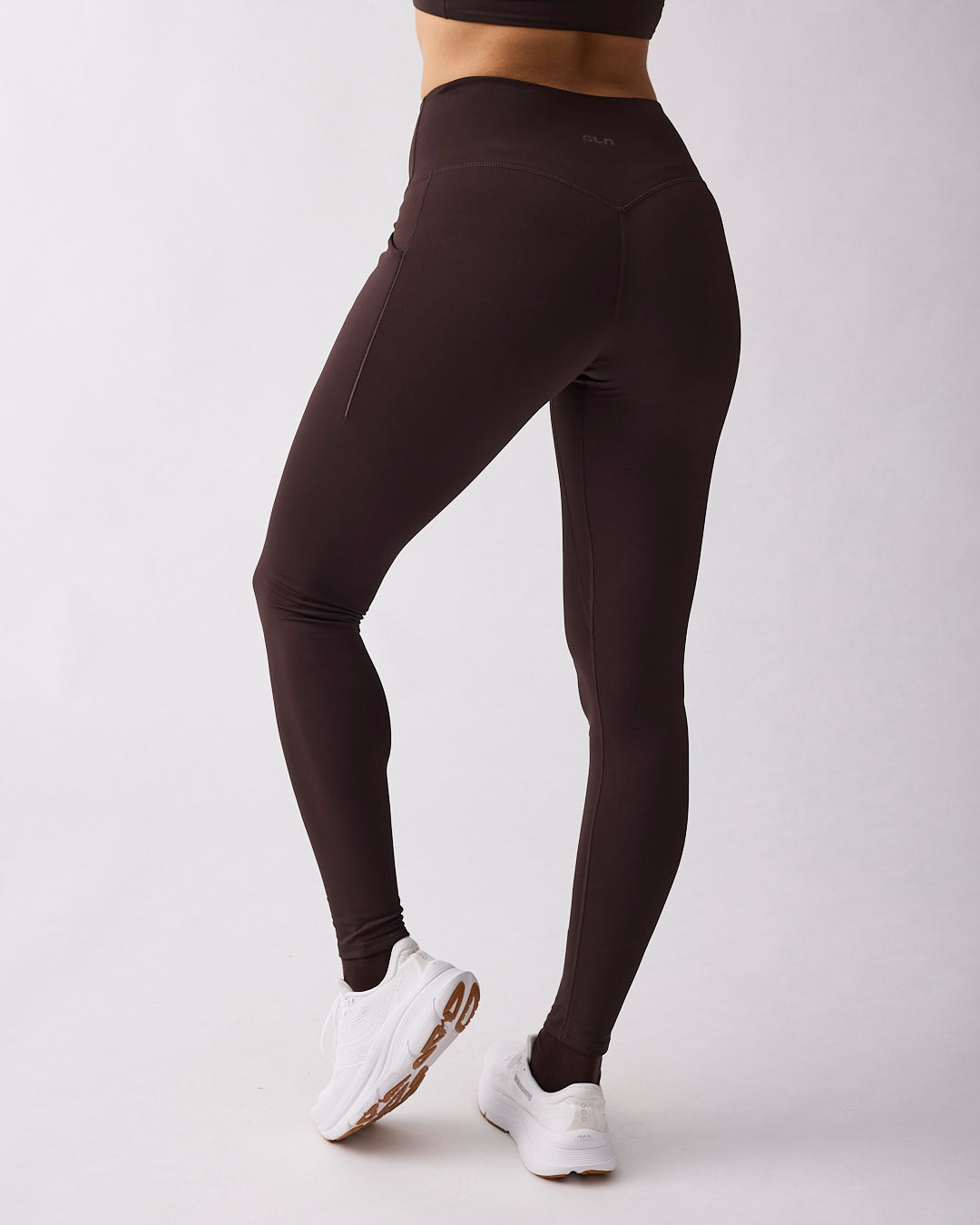 Warm pocket tights Coffee