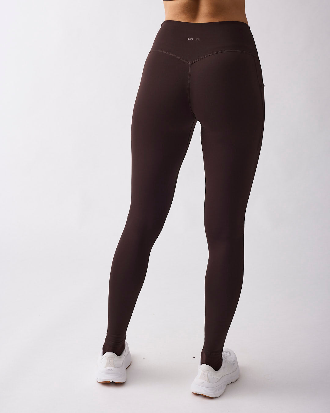 Warm Pocket Tights Tall Coffee