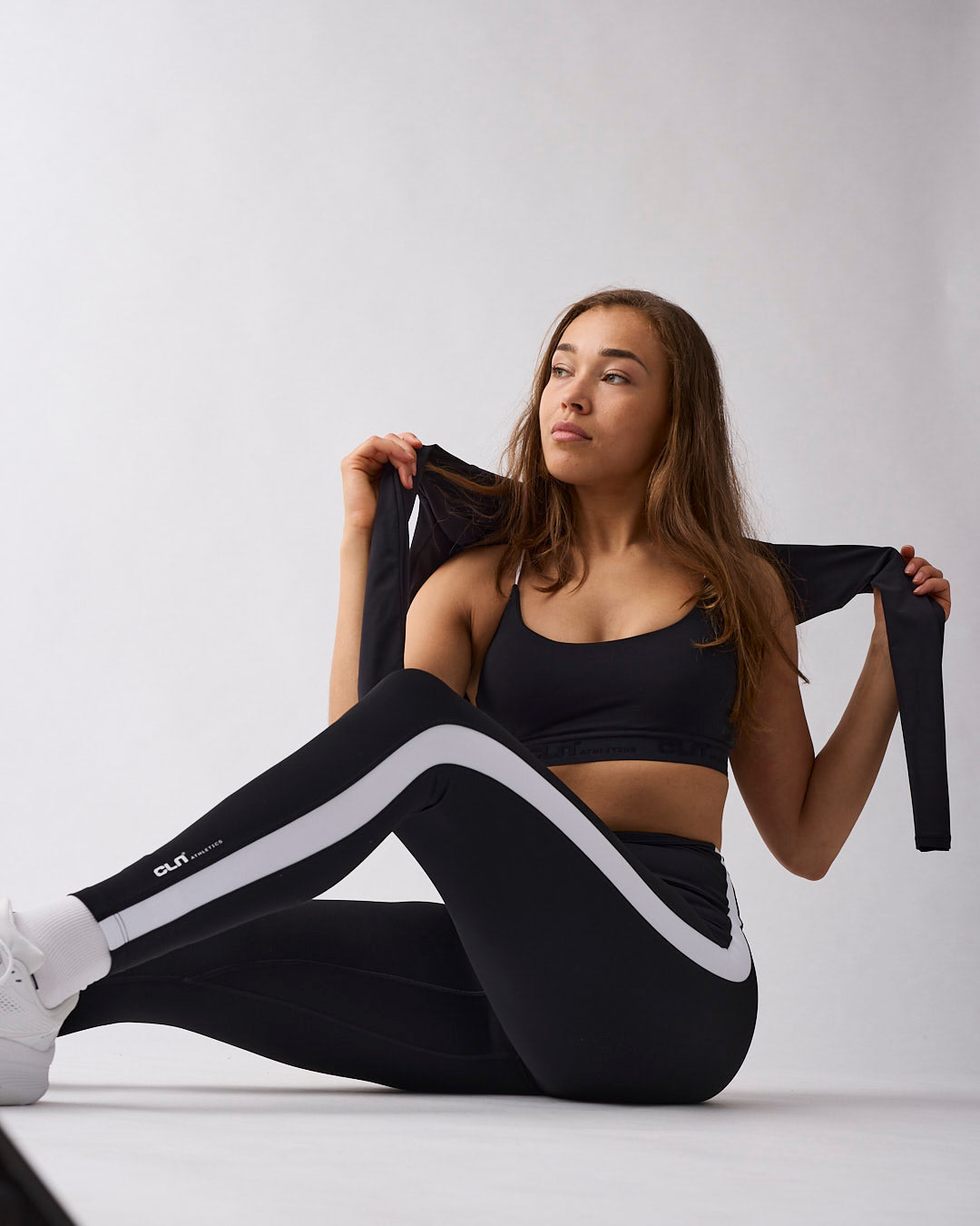 Fuse strappy bra Black