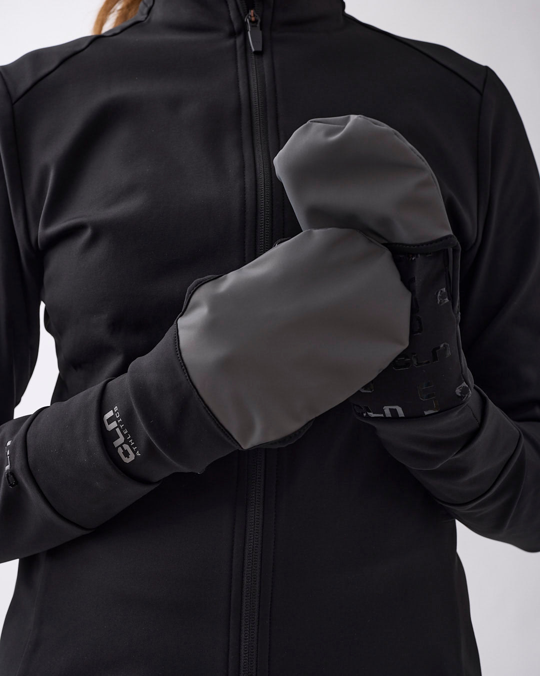 Warm active reflective glove Black