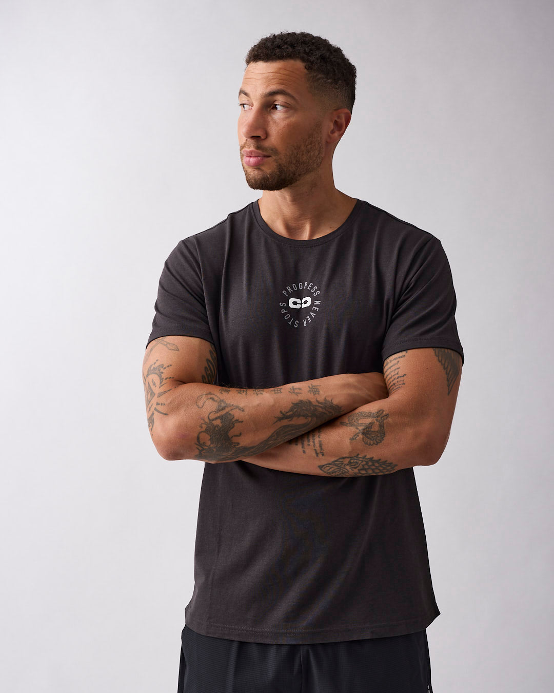 Progress t-shirt Dark grey