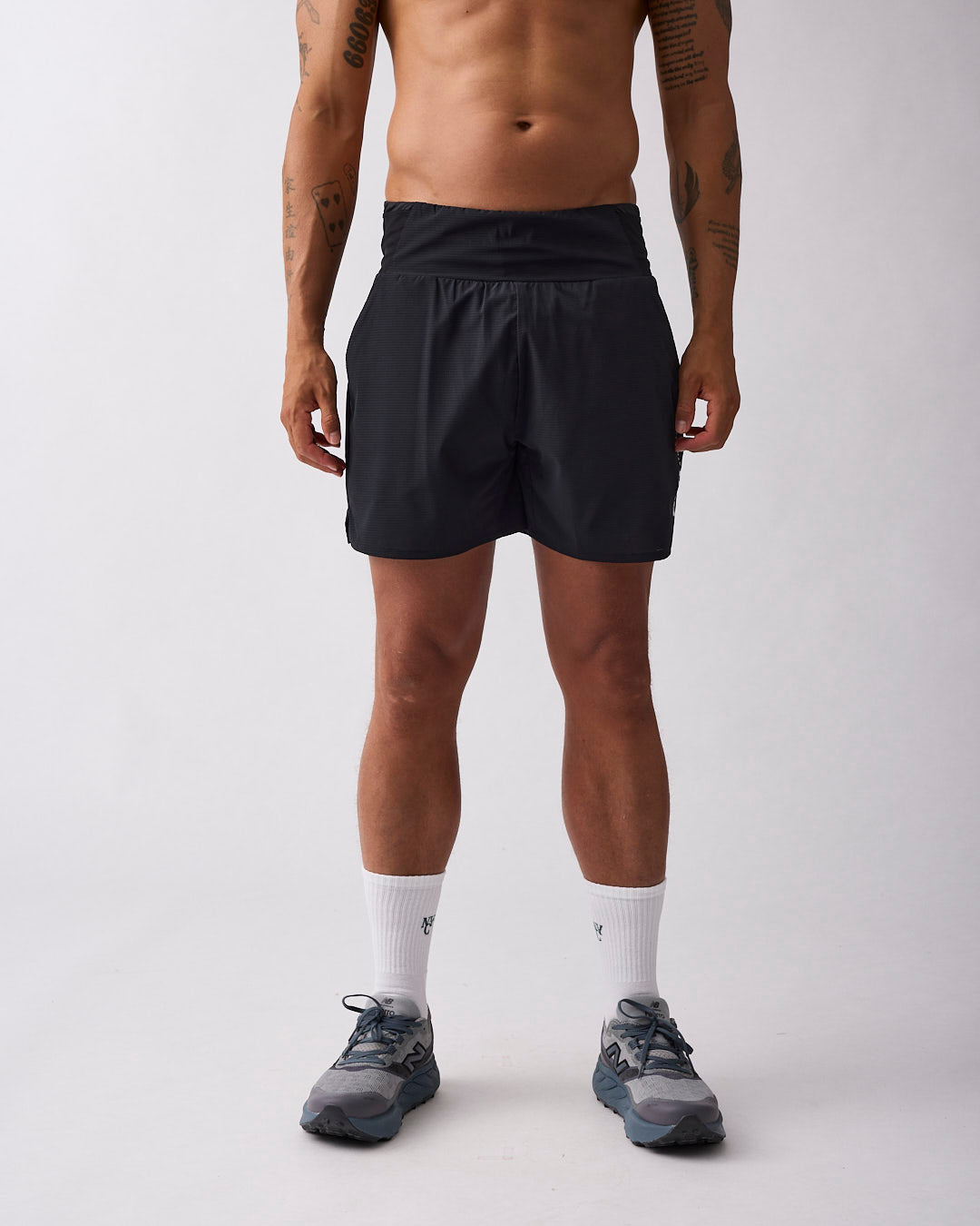 Multi stretch shorts Black