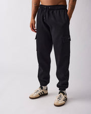 Edge Cargo Sweatpants Black