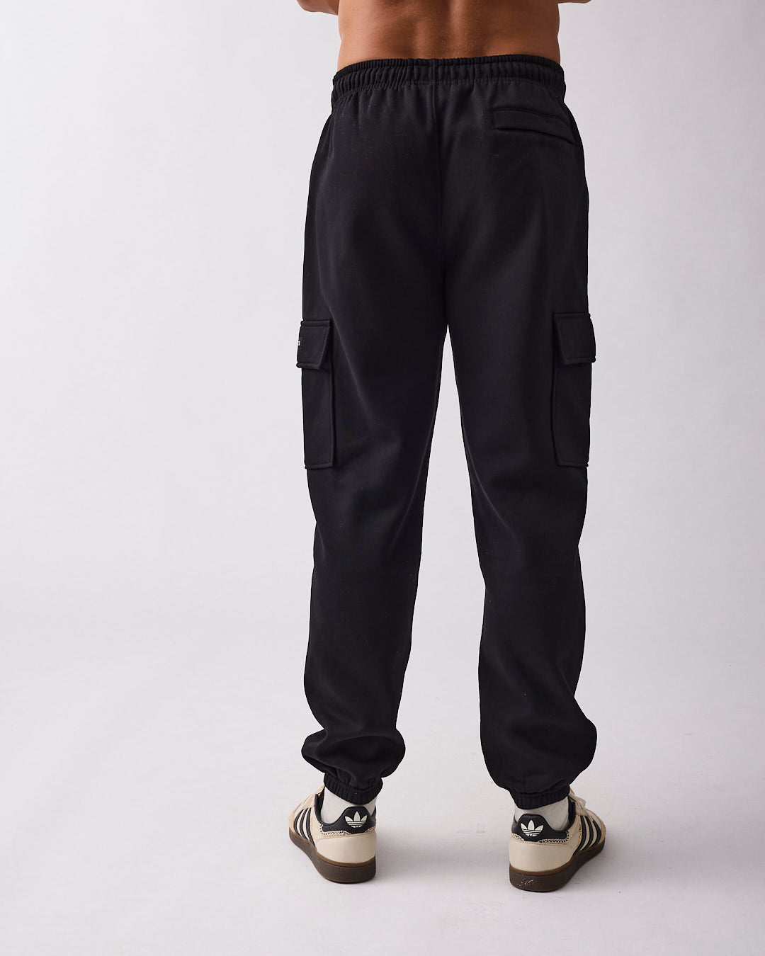 Edge Cargo Sweatpants Black