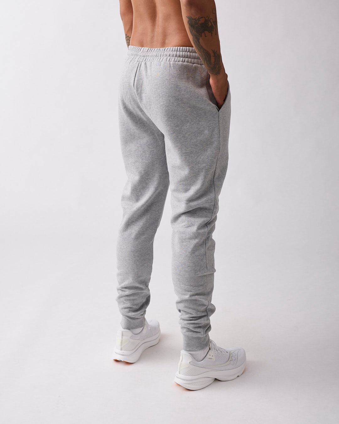 Core sweatpants Men Tall Grey melange