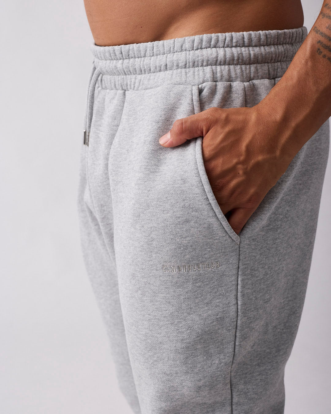 Core sweatpants Men Tall Grey melange