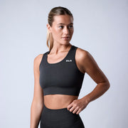 Evoque seamless sport bra Dark grey