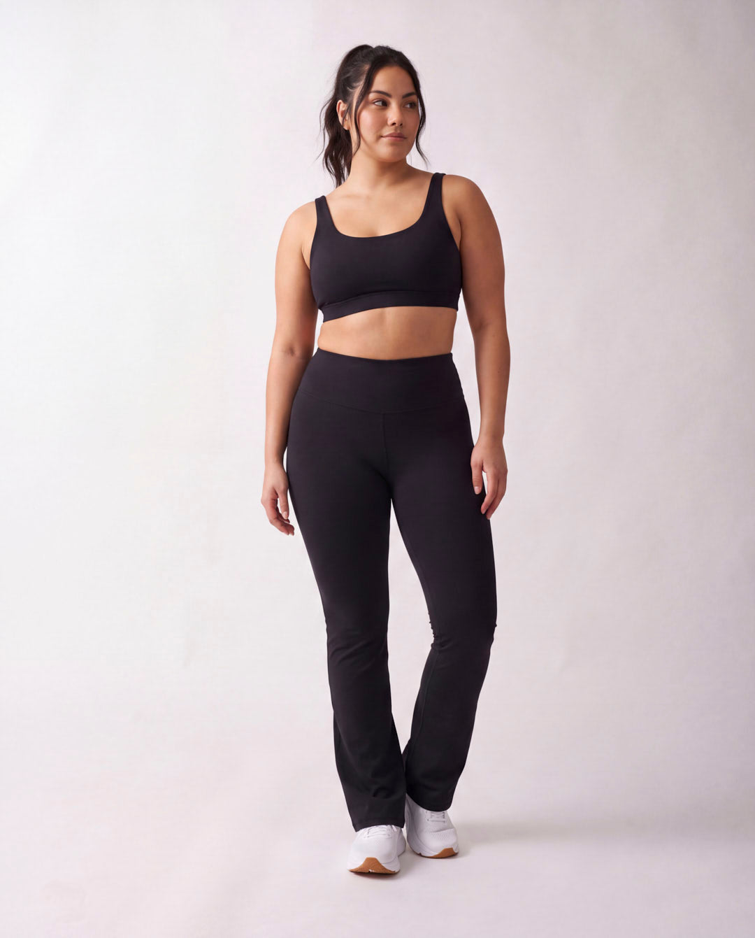 Fuse Flared Tights Black