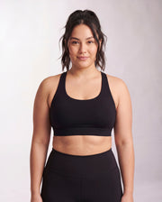 Fuse sports bra Black