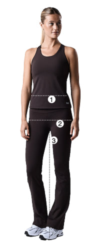 Måttinstruktioner för byxor