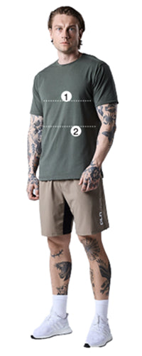 Måttinstruktioner för toppar