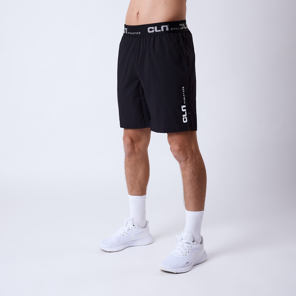 CLN Dino stretch shorts Black