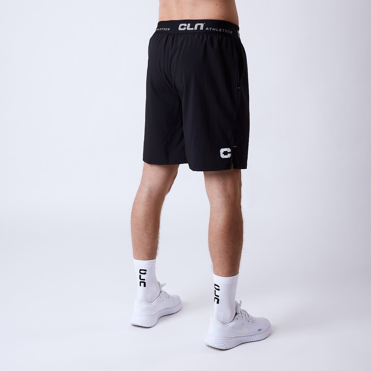 CLN Dino stretch shorts Black