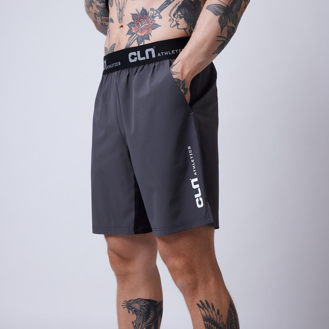 Dino stretch shorts Dark grey