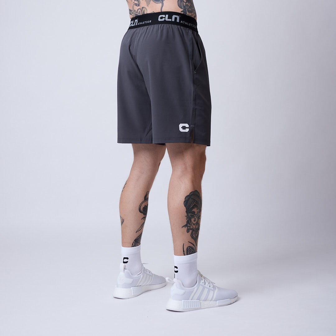 Dino stretch shorts Dark grey
