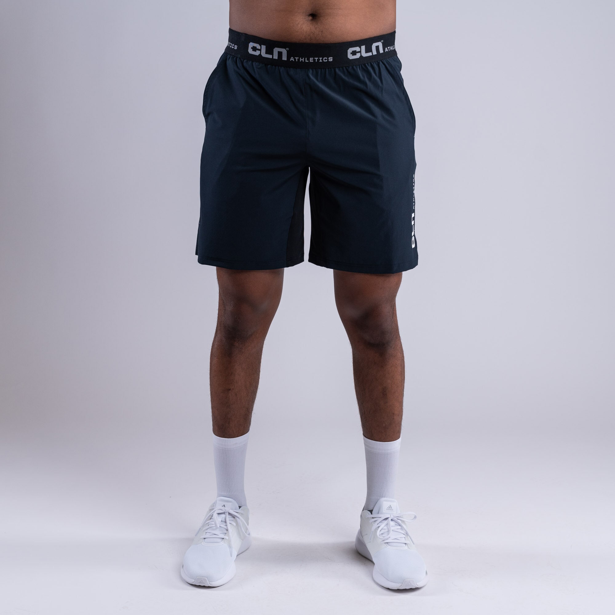 CLN Dino stretch shorts Midnight blue