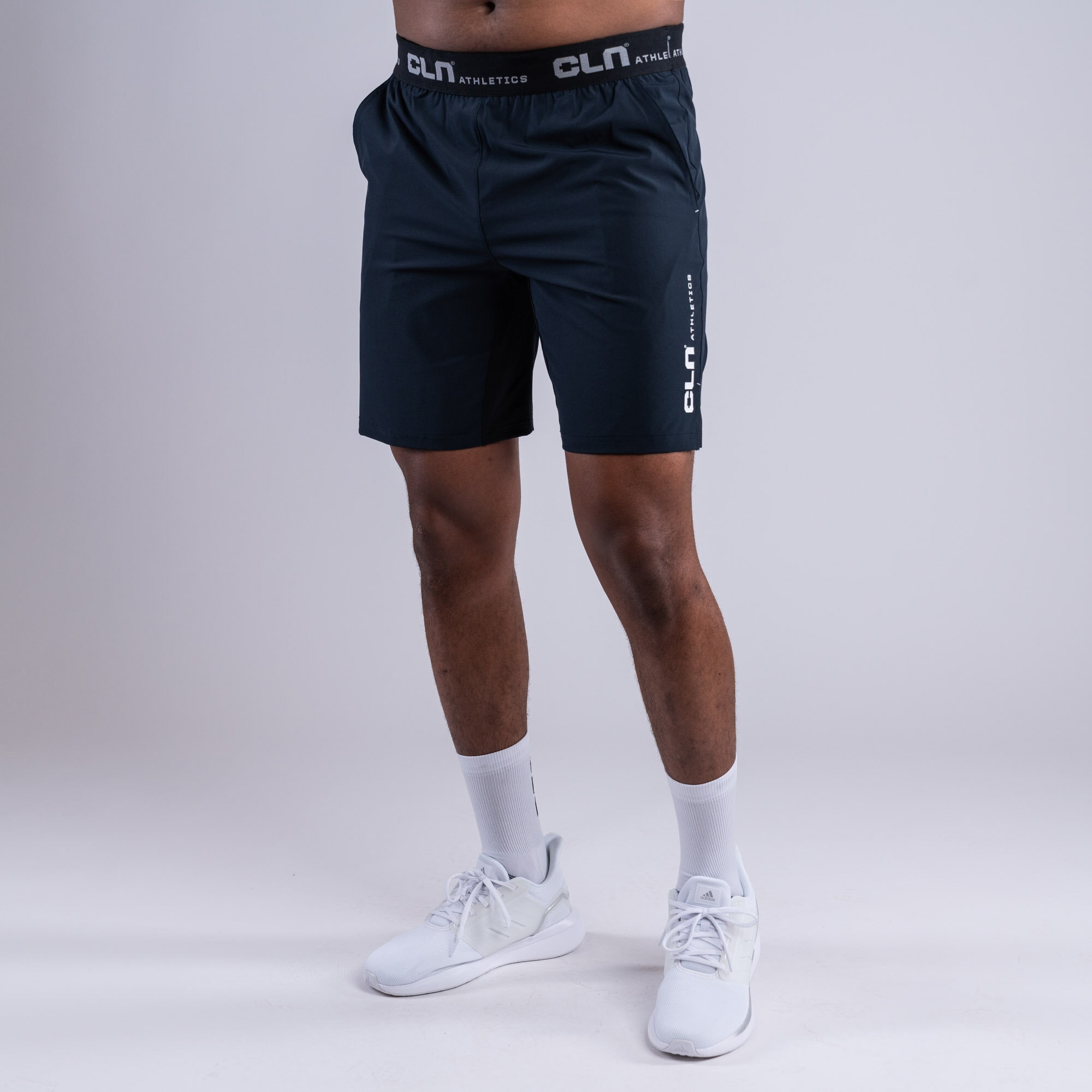 CLN Dino stretch shorts Midnight blue